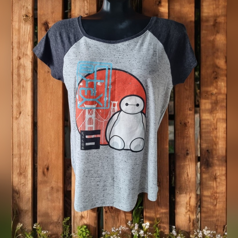 Disney Big Hero 6 Baymax Speckled T-Shirt